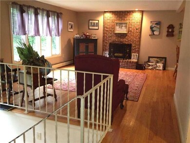 Living Room. Beautiful hardwood floors