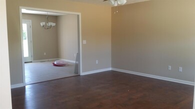 Great room open to the spacious kitchen.