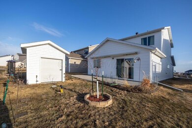 Concrete slab and Shed