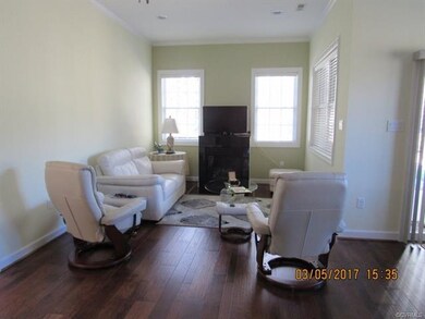 Open sun room added to living room - this is an op