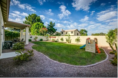 Spacious grassy pay area