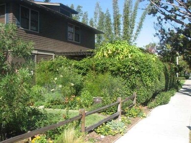 Side view of property on Mira Mar Avenue...