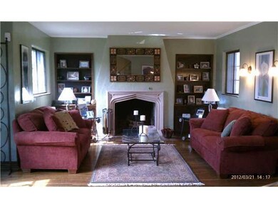 Living Room. 27 foot living room w/woodburning fir