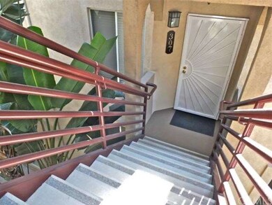 Stairs to front door