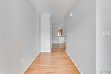 Crown Molding added in foyer and formal living spa