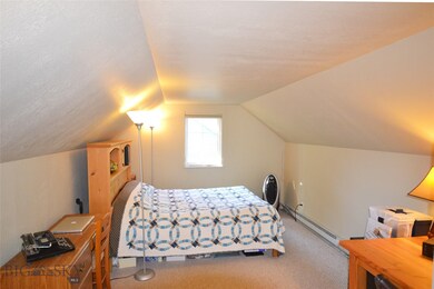 Bonus room above the garage.