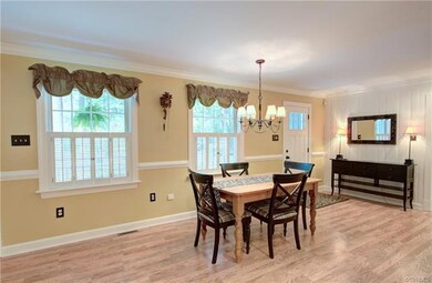 Eat in kitchen, access from side porch.