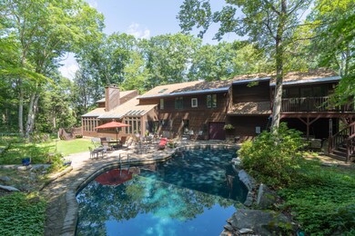 With a gorgeous backyard