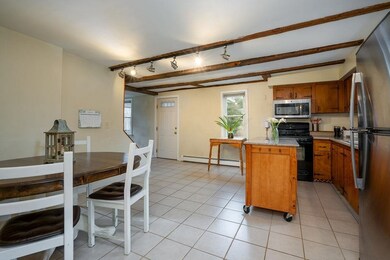 looking toward screened porch and living room