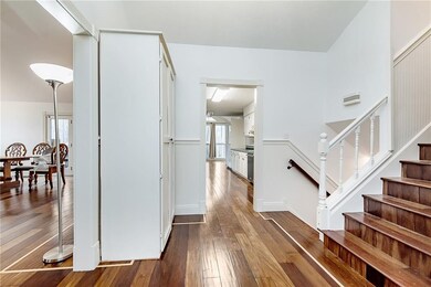 View from the foyer into the rest of the home.