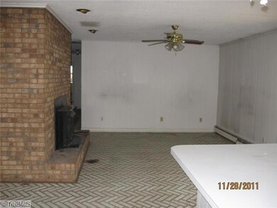 Exterior Front. Dining with Fireplace