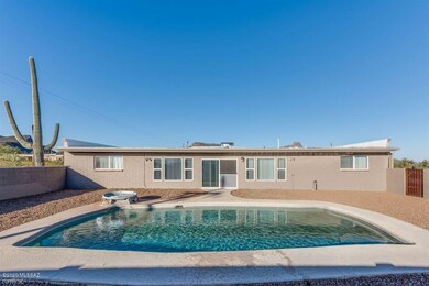 pool back of home