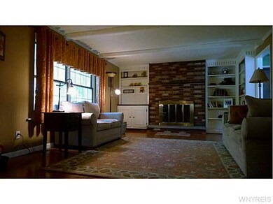 Living Room Fireplace and hardwood