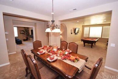 Formal dining area to formal living room - current