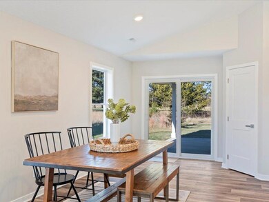 Dining Space that walks out to rear covered patio