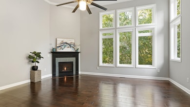 Level 2 Living Room with large balcony
