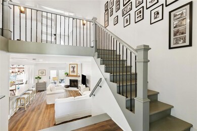 Staircase, banister & spindles are all new.