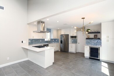 huge open kitchen