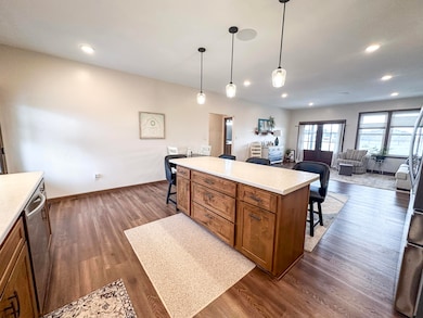 Kitchen to Dining/Living Room
