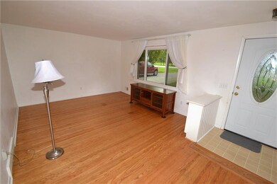 Living room with hardwood floors