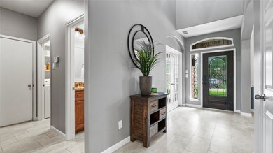 Quick access to 1/2 bath and laundry from