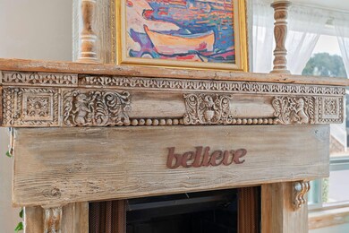 Custom fireplace from Bali