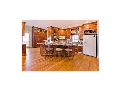 Kitchen. Breakfast bar for casual dining and windo