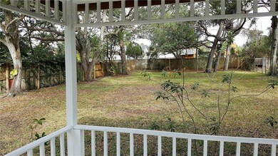 Backyard from gazebo