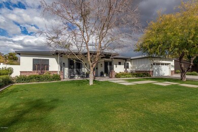 grassy front yard