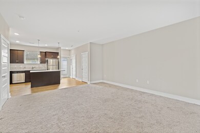 Living room & kitchen