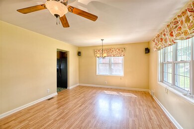 Living/Dining room combo.