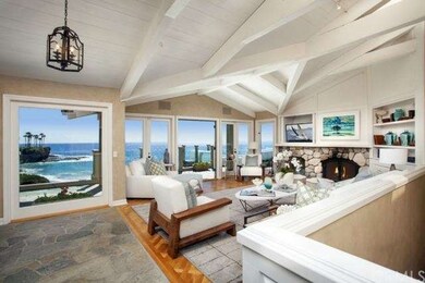 Light & Bright Ocean View Living Room with Terrace