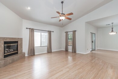 Great Room view to Dining Area