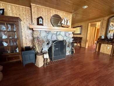 Real Wood Fireplace
