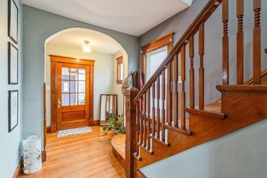 Beautiful wood work throughout