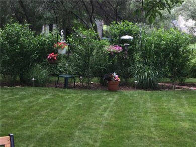 Hedgerow on the edge of the property, for privacy