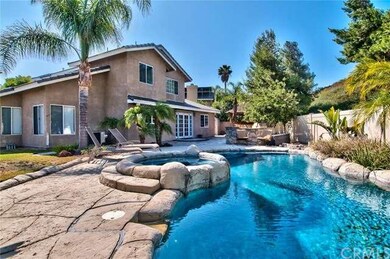 The backyard has all the alluring features one can
