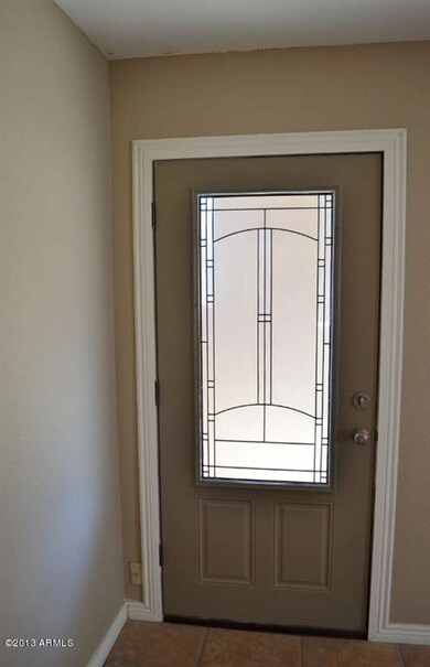 Entry Door with Stained Glass Insert