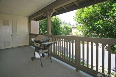 Big balcony has two slider entrances.