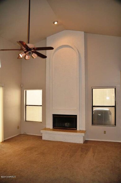 dramatic fireplace