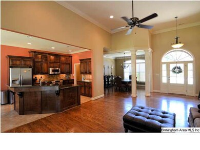 View of great room from entryway