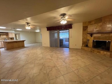 Open living room
