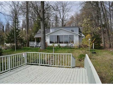Exterior Front. Looking back at the home from the 