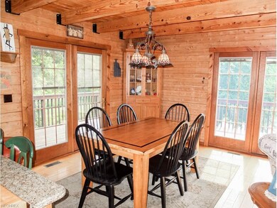 Dining room with beautiful views!