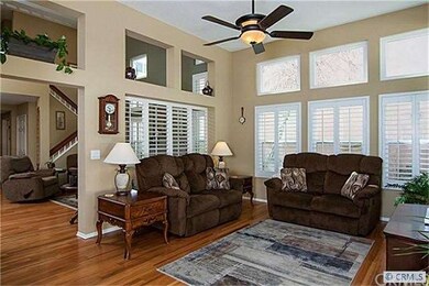Alternate view of family room and living room