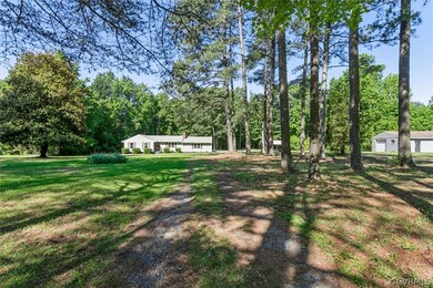 5 Acres includes home and detached garage