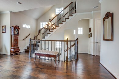 Gleaming wood floors are classic!