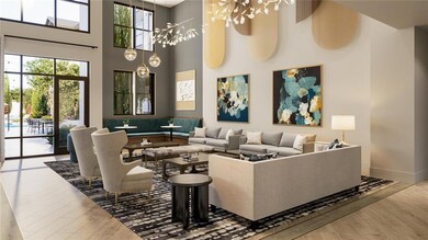 View of building lobby