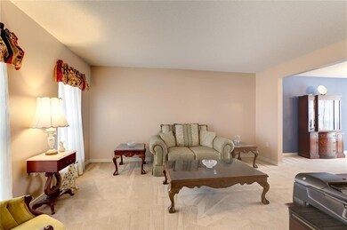 Formal living room/office opens to the formal dini