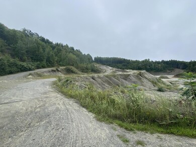 3-Old pit road with lots of material rem